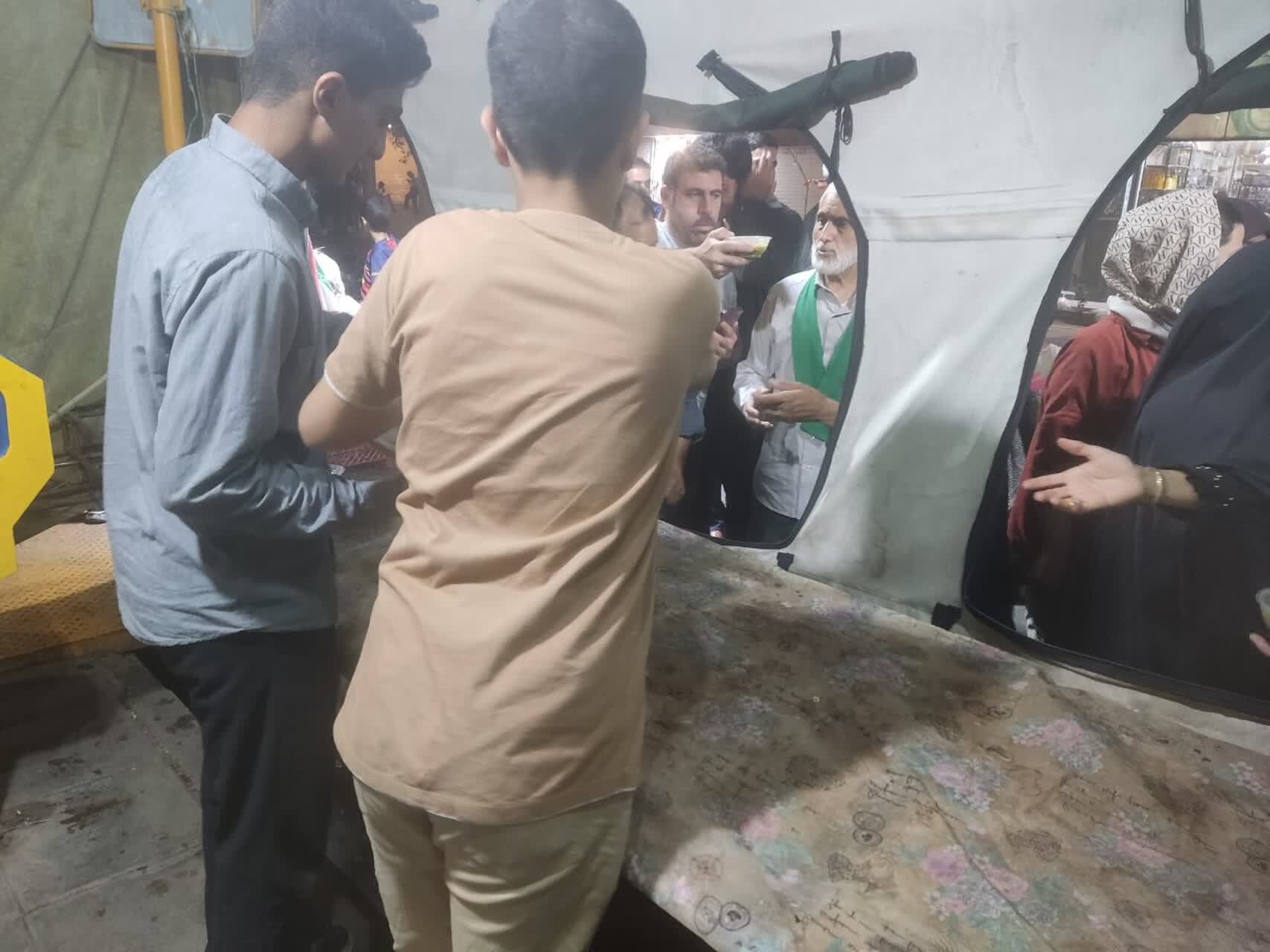 پذیرایی موکب داران