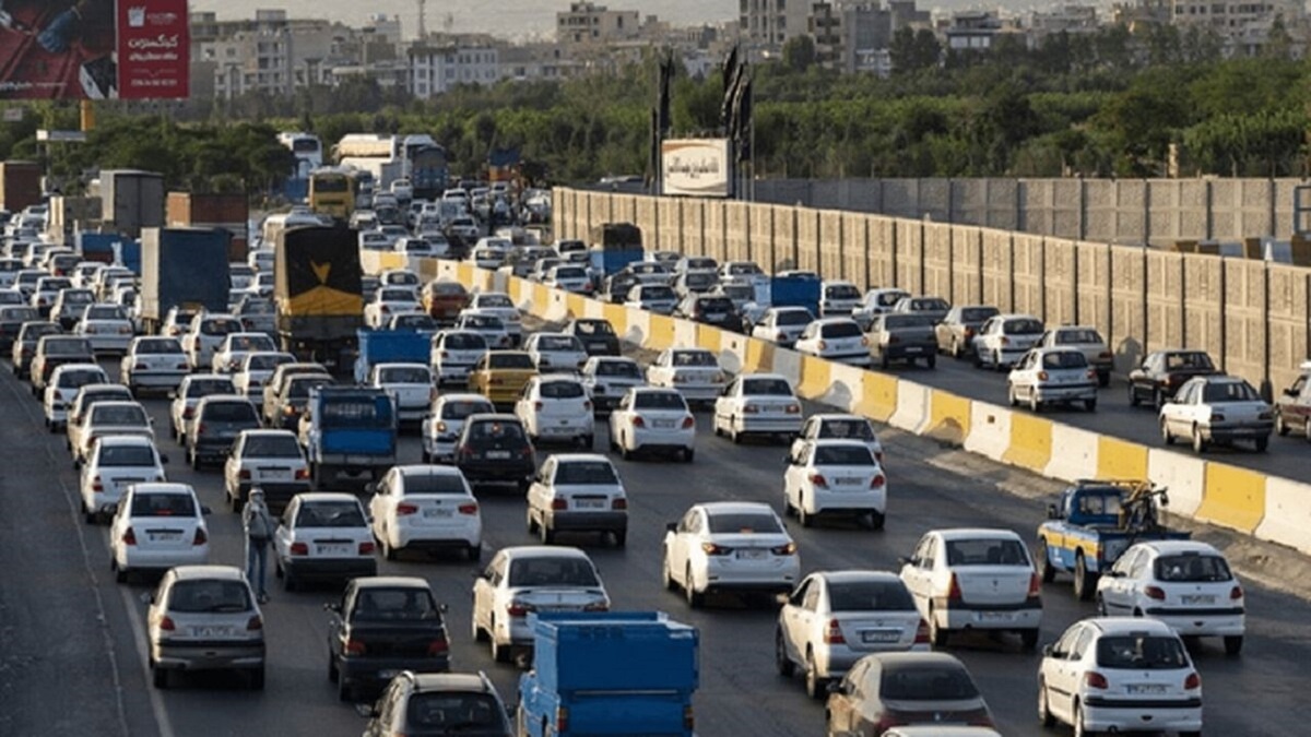 باشگاه خبرنگاران -ترافیک سنگین در آزادراه قزوین - کرج و محور شهریار - تهران