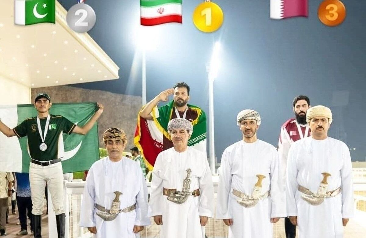باشگاه خبرنگاران -طنین سرود ایران در مسقط؛ طلای تنت‌پگینگ بر گردن زارعی‌قشلاقی