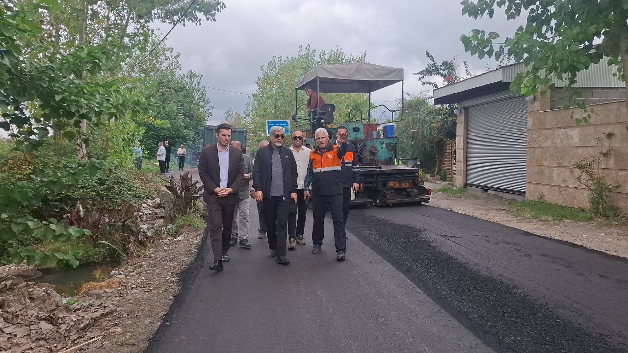 توسعه زیرساخت‌های روستایی در رشت