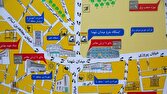 جاذبه‌های گردشگری تهران روی نقشه مترو
