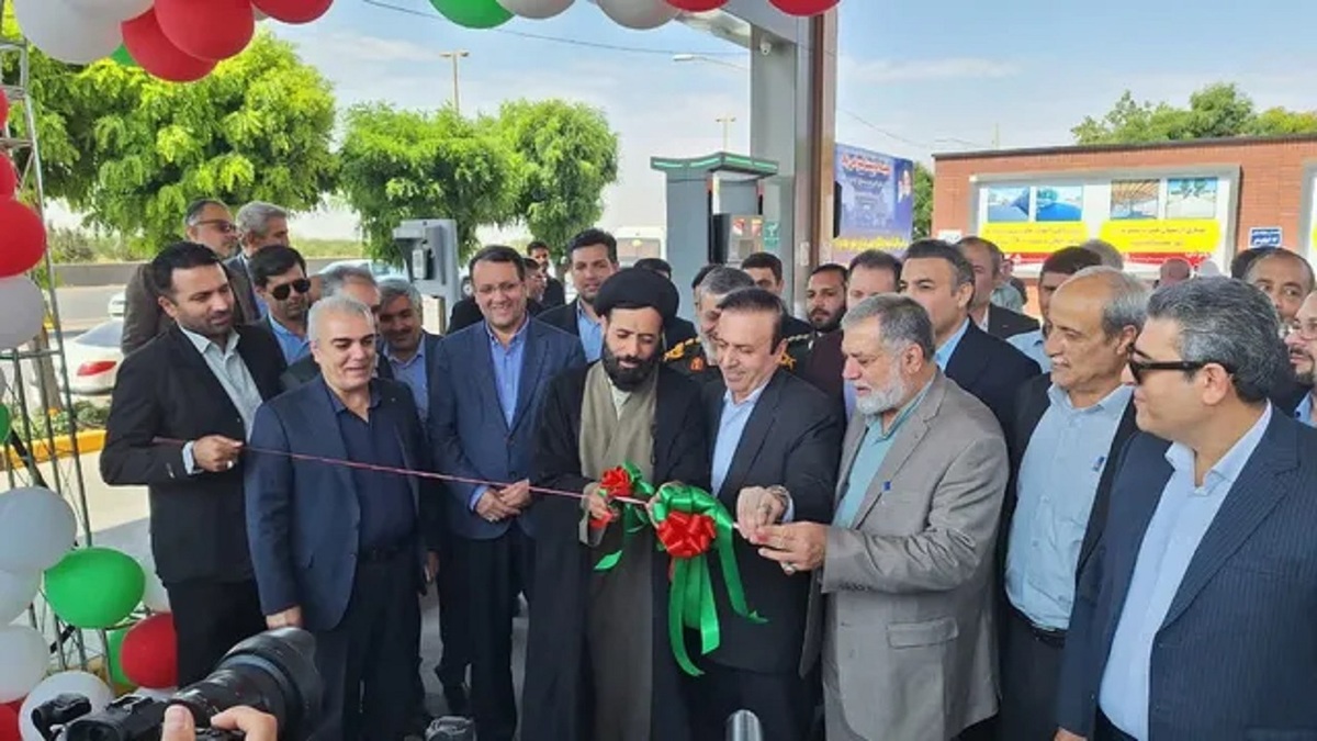 باشگاه خبرنگاران -جایگاه پمپ بنزین در شهر محمودآباد افتتاح شد