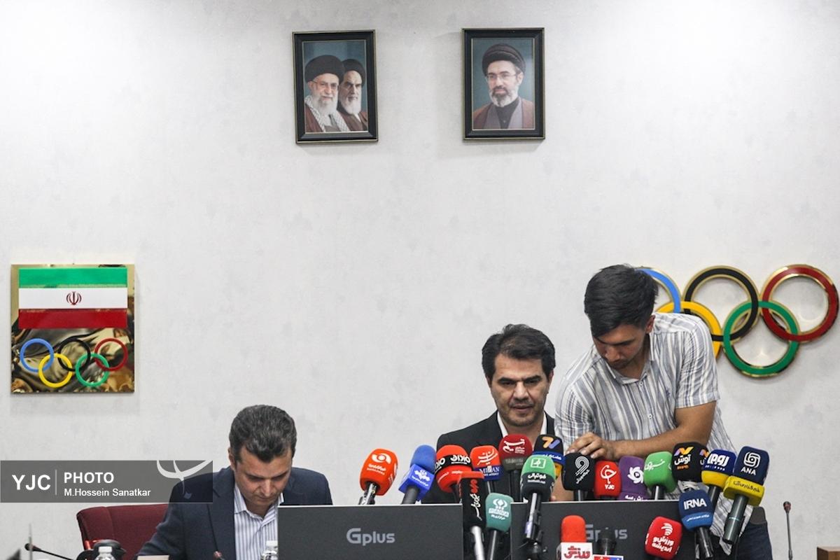 نشست خبری رئیس فدراسیون گلف با اصحاب رسانه