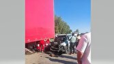 خستگی و خواب‌آلودگی جان ۲ نفر را در محور رشت - قزوین گرفت