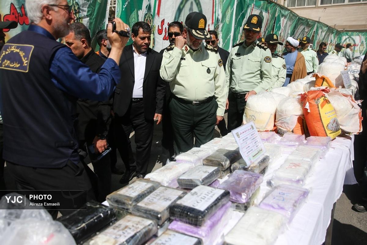 کشفیات پلیس مبارزه با مواد مخدر تهران بزرگ
