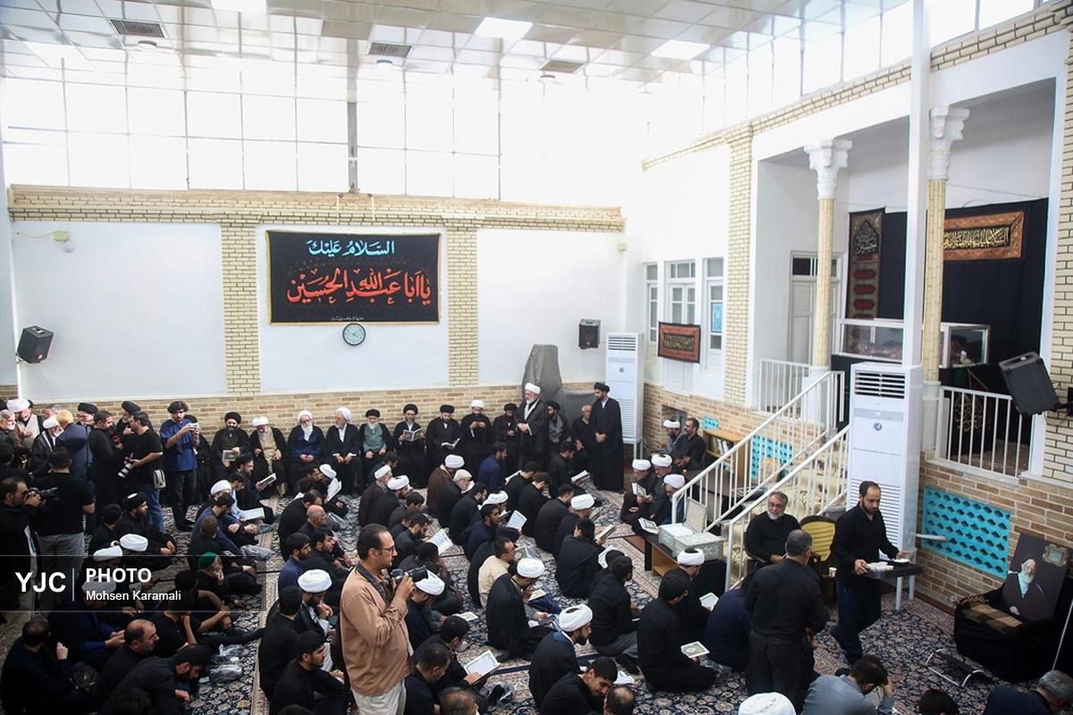 مراسم وداع با پیکر آیت‌الله شبیری زنجانی