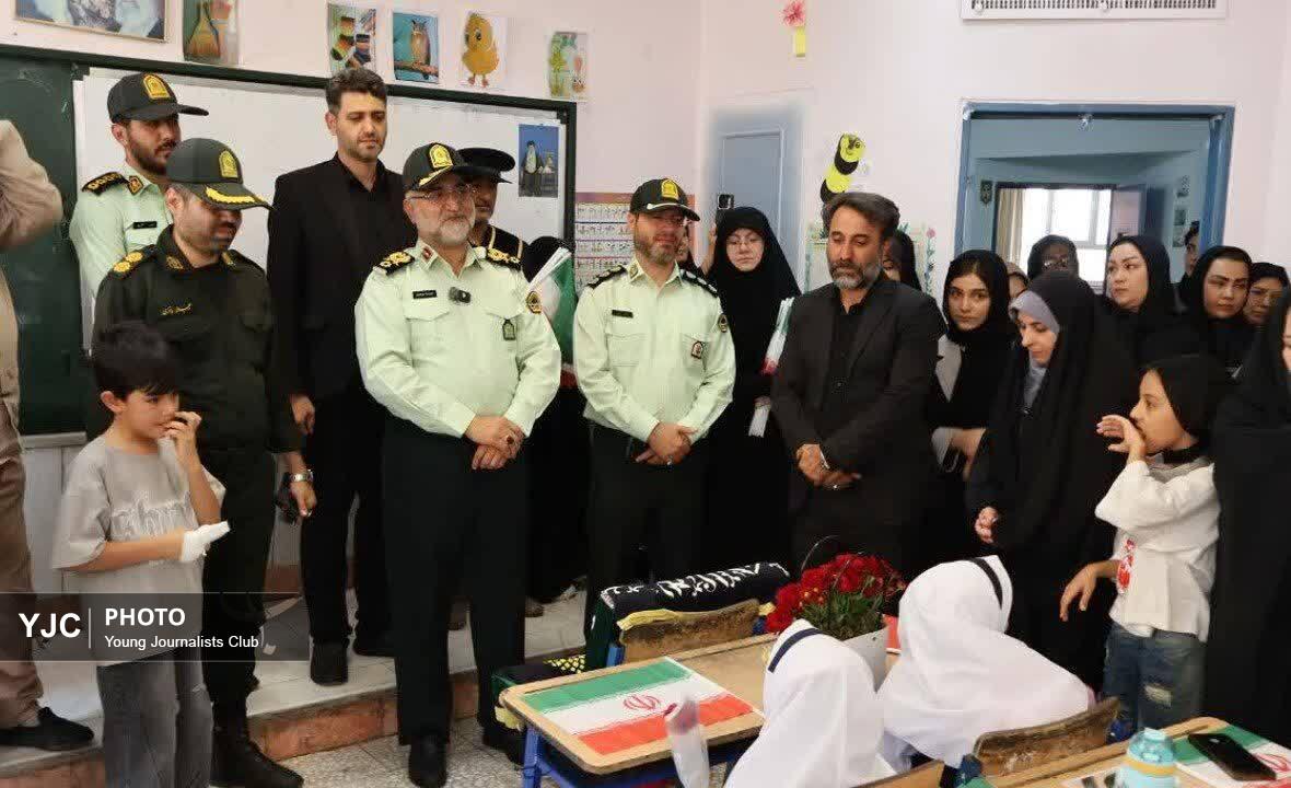 از درب خانه تا کلاس اول؛ روایت بدرقه به یادماندنی برای دختر شهید وزینی