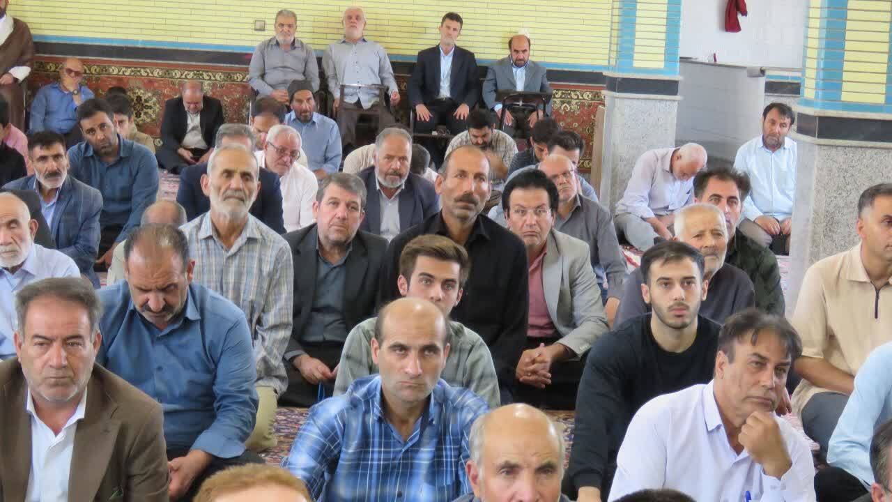 گزارش تصویری از اقامه نمازجمعه هریس از لنز دوربین شهروندخبرنگار