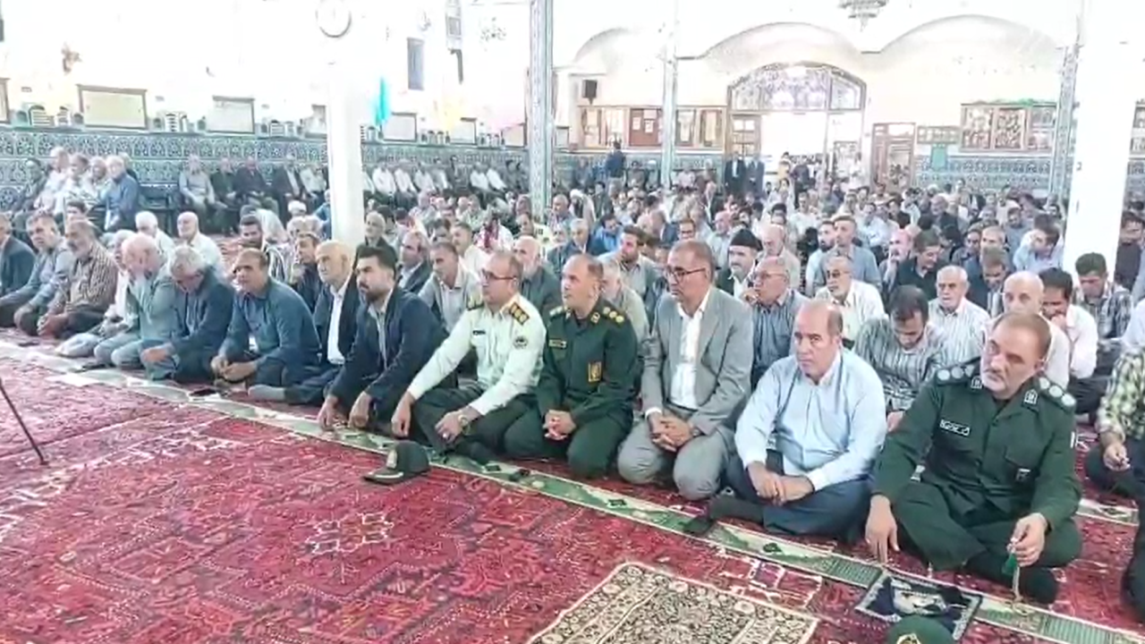 برگزاری نمازجمعه در شهرستان اهر