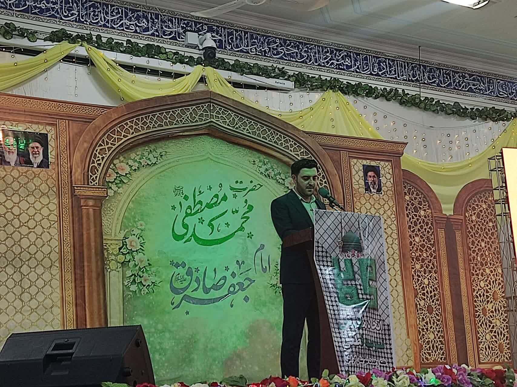 برگزاری جشن میلاد پیامبر اکرم(ص) در گراش