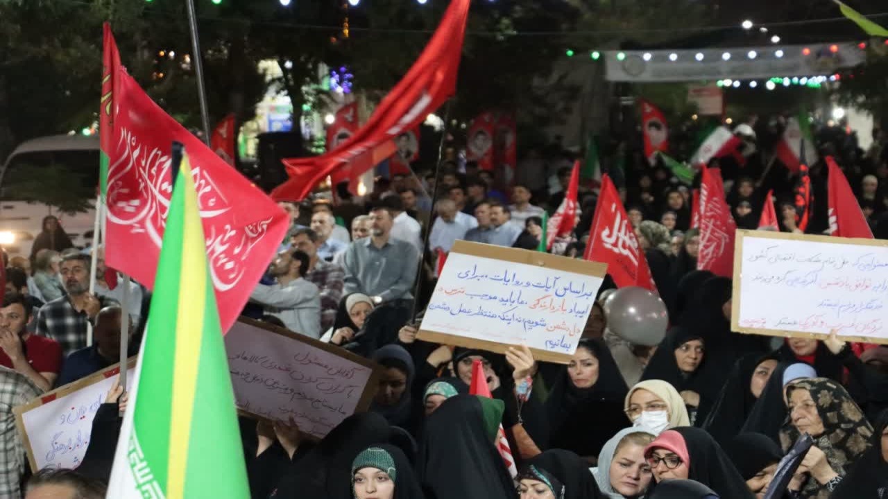 حضور حماسه آفرین ماهدشتی‌ها در میدان مقاومت + عکس