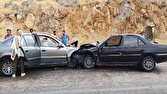 وقوع ۳سانحه رانندگی در محورهای مواصلاتی بوکان با ۹ مصدوم