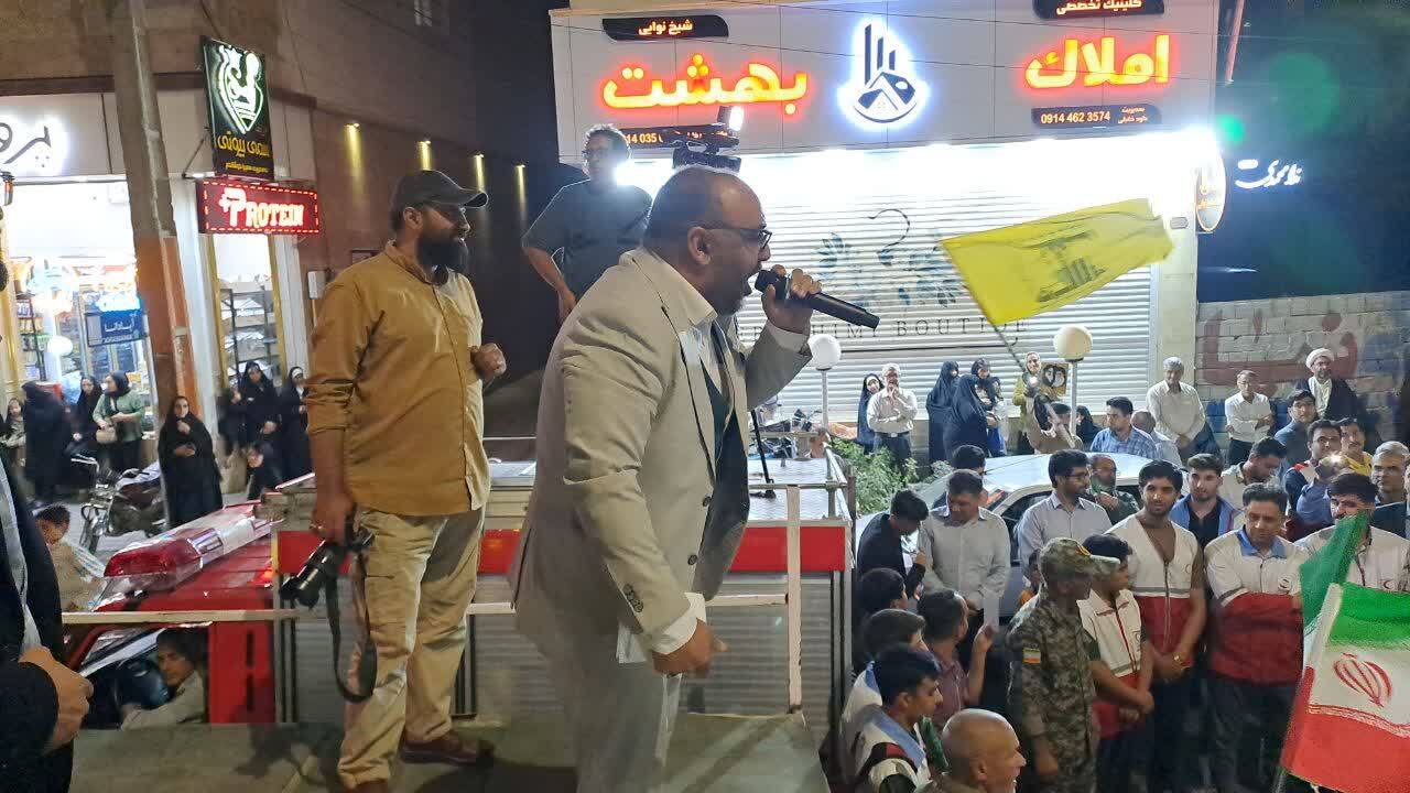 اجتماع باشکوه مردم باصلابت خوی در میدان مقاومت