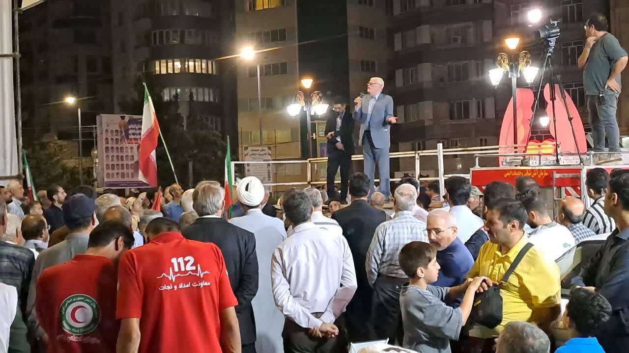 اجتماع باشکوه مردم باصلابت خوی در میدان مقاومت