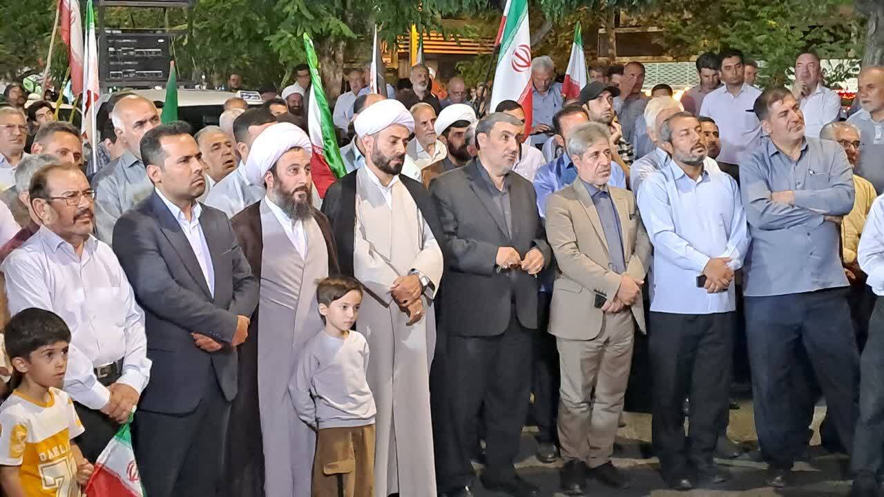 اجتماع باشکوه مردم باصلابت خوی در میدان مقاومت