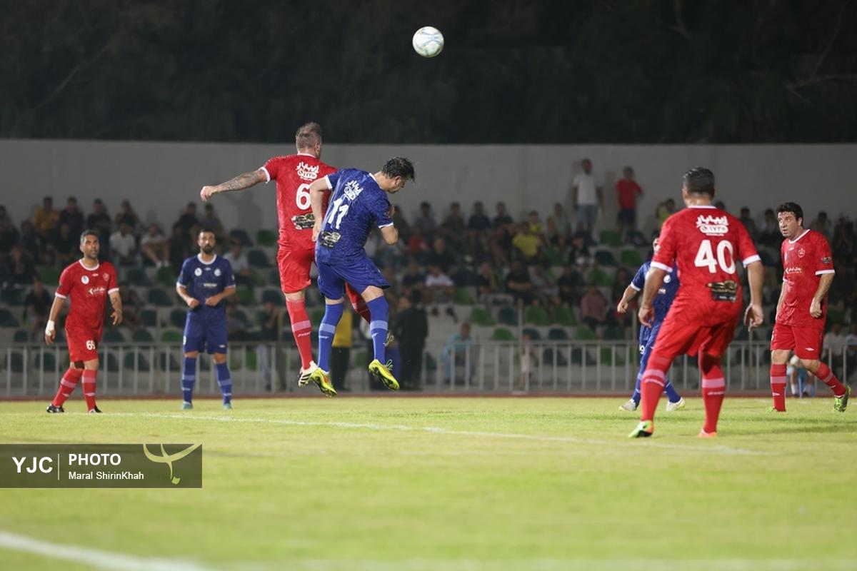 دیدار پیشکسوتان استقلال و پرسپولیس در جزیره کیش