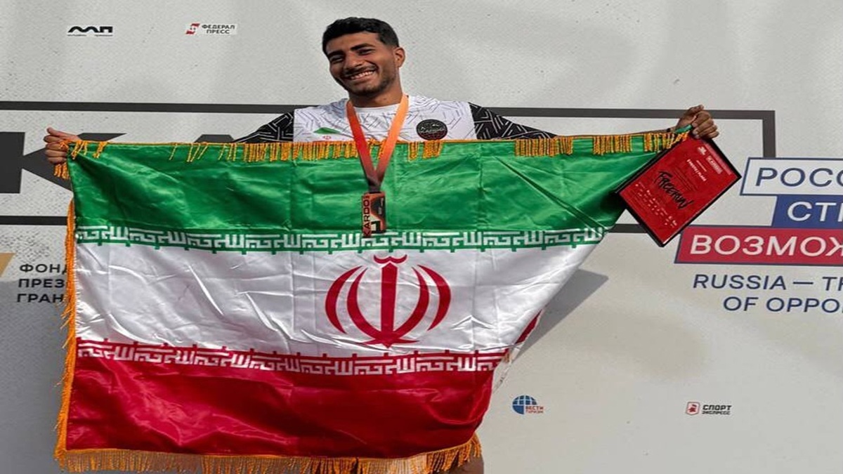 باشگاه خبرنگاران -قهرمانی ارزشمند ملی پوش پارکور ایران در رقابت‌های جهانی کاپ آزاد روسیه