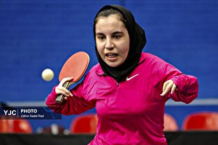 مسابقات پاراتنیس رو میز بانوان توان یاب کشور