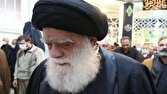 بدرقه باشکوه آیت‌الله حیدری بر دستان مردم دارالعباده+فیلم
