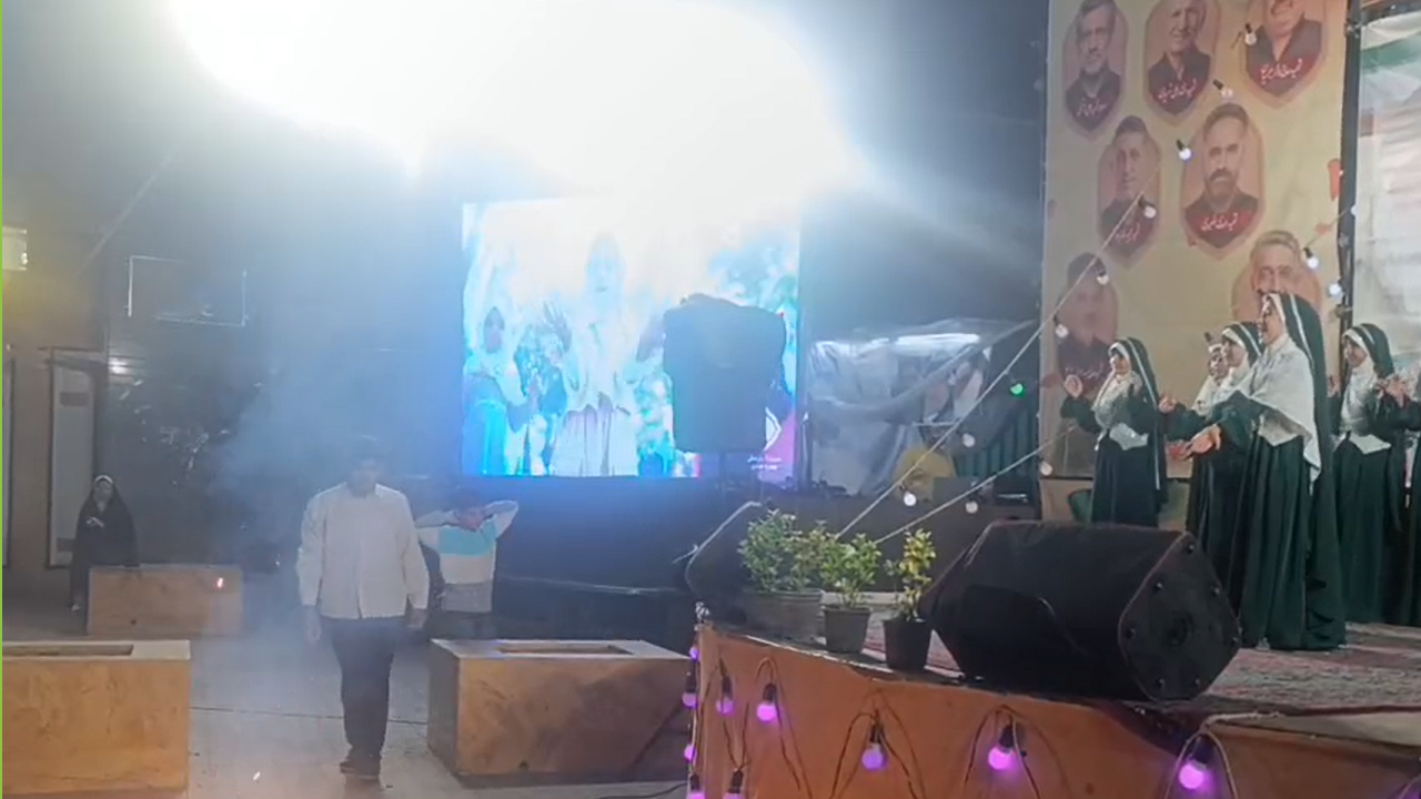 جشن ولادت حضرت زینب (س) در زرین شهر + فیلم