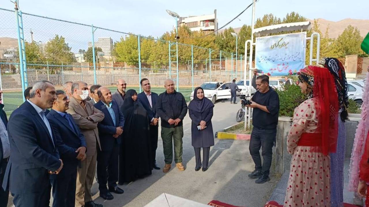 افتتاح ۴۴ پروژه ورزشی درون‌مدرسه‌ای در کردستان