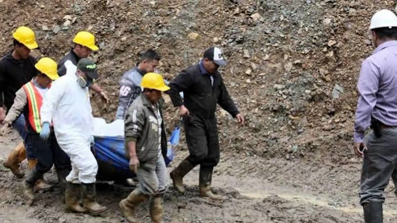 ۱۴ کشته در ریزش معدن طلا در کلمبیا + فیلم