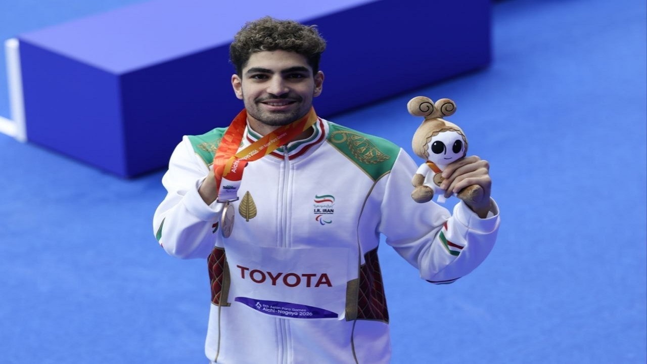 ظریف برنز ۱۰۰ متر آزاد را کسب کرد