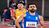 علیرضا زارع با شکستن رکورد آسیا در کسب مدال طلا دبل کرد
