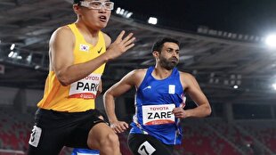 زارع در ۲۰۰ متر هم رکوردشکنی کرد؛ دومین طلای سرعتی ایران در ناگویا