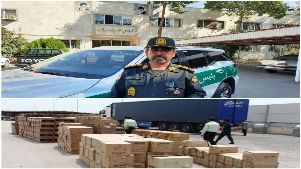کشف محموله ميلياردی لوازم یدکی فاقد مجوز در خوی
