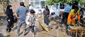 سلماس در میان سیل/ هم‌افزایی نیروهای امدادی برای بازگرداندن آرامش به روستاهای آسیب‌دیده + تصاویر