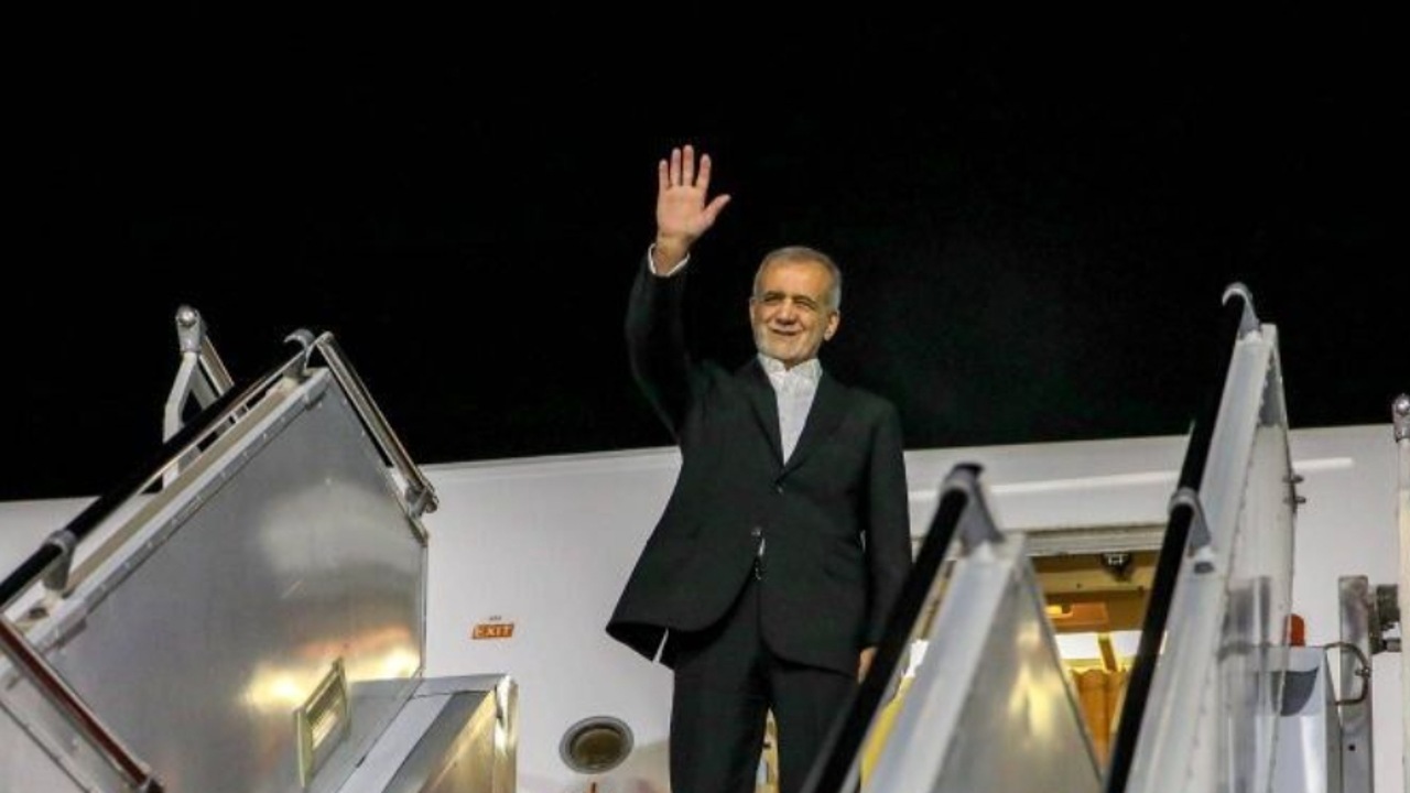 رئیس‌جمهور تهران را به مقصد مسکو ترک کرد