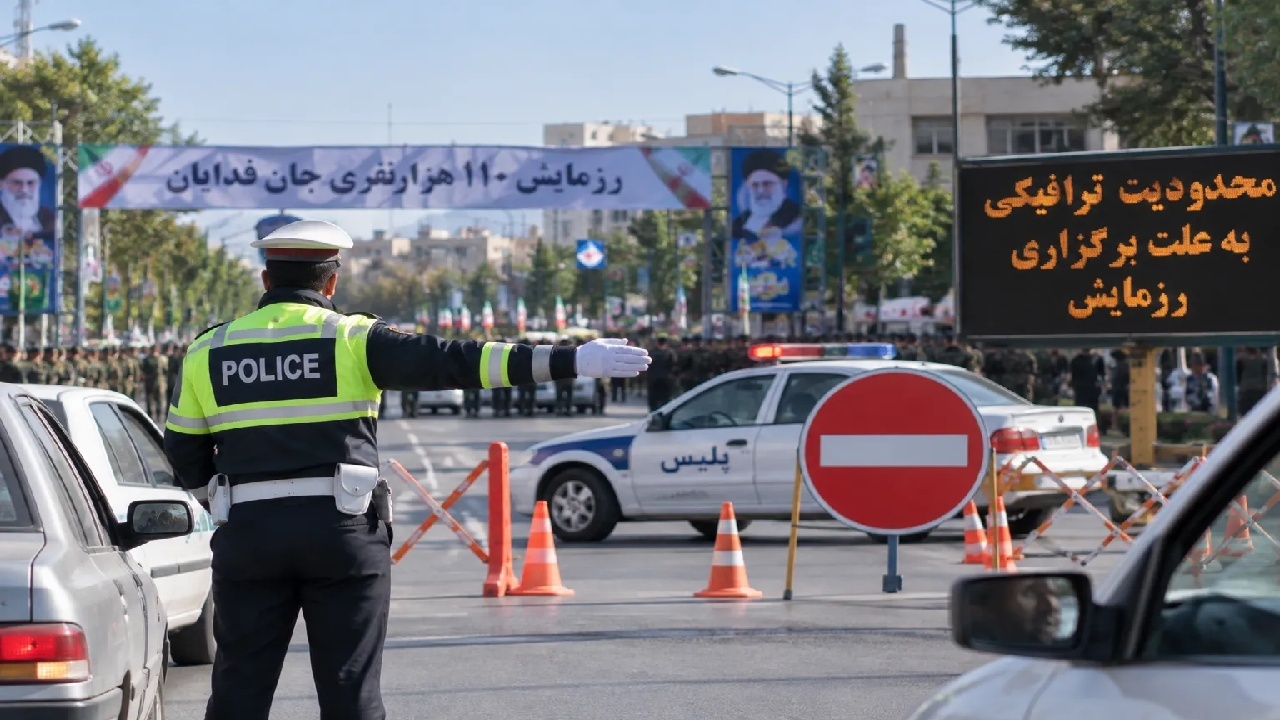 محدودیت‌های ترافیکی رزمایش «جان‌فدا ۲» در خرم‌آباد اعلام شد