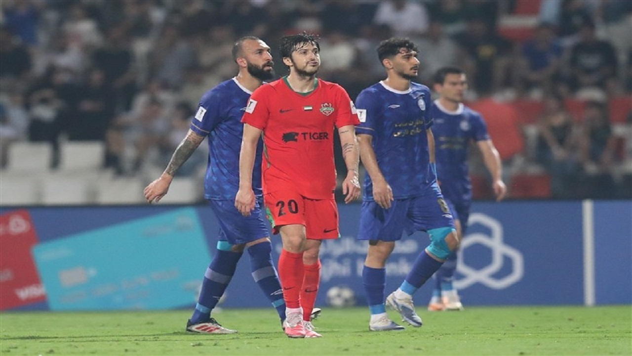 استقلال ۰-۲ شباب الاهلی/ آزمون نوار برد‌های آبی پوشان را قطع کرد