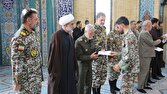 اعطای عطیه فرمانده معظم کل قوا به دانش‌آموختگان دانشگاه افسری پدافند هوایی خاتم‌الانبیاء