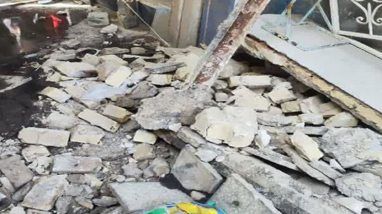 نجات جان سه مصدوم در حادثه ریزش آوار در منطقه خاکفرج قم