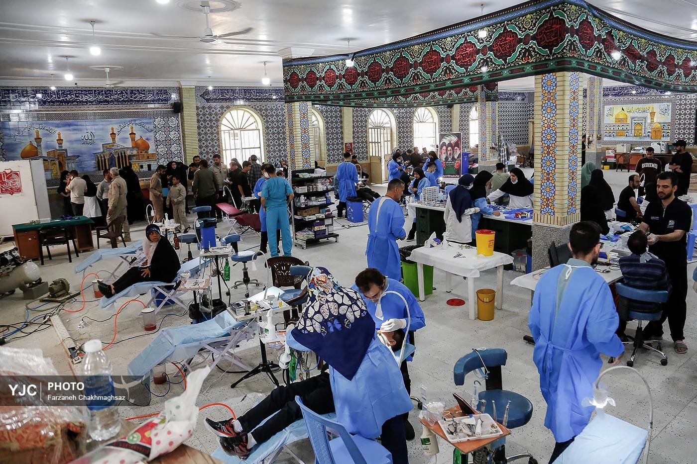 رزمایش خدمت فاطمی با ارائه خدمات رایگان پزشکی در استان فارس