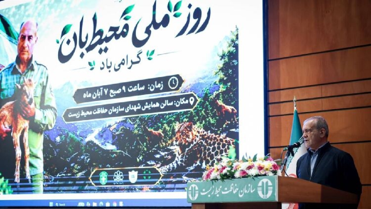 پزشکیان: حفاظت از محیط زیست باید از مرحله مقابله با تخریب به مدیریت پیشگیرانه تغییر کند