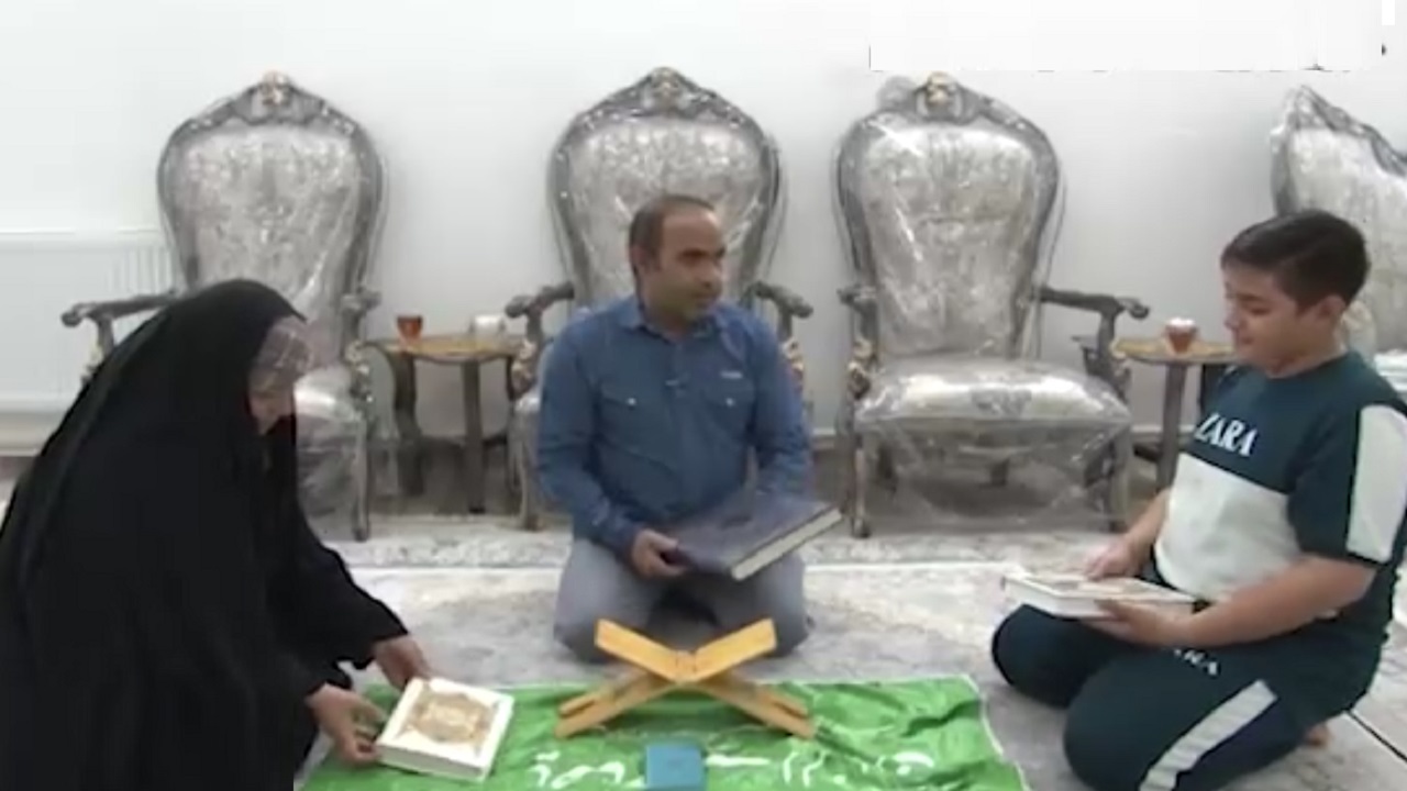 روایتی از انس پاکبان قمی با نوای روح بخش قرآن کریم+فیلم