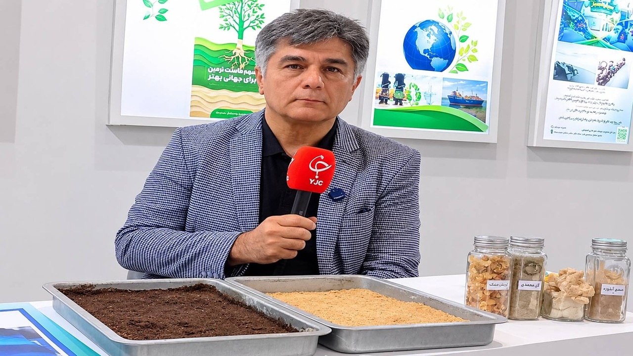 توسعه فناوری مالچ پلیمری بومی برای تثبیت شن‌های روان و مهار ریزگردها + فیلم