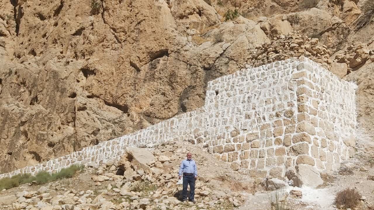 مرمت و استحکام‌بخشی کرانه غربی پل تاریخی کلهر لرستان