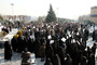 گردهمایی بزرگ کارکنان رسانه ملی در محکومیت اهانت به پیامبر(ص)