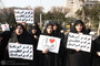 گردهمایی بزرگ کارکنان رسانه ملی در محکومیت اهانت به پیامبر(ص)