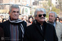 تشییع پیکر مرحوم مشفق کاشانی 