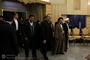 استقبال از دکتر لاریجانی در فرودگاه مهرآباد پس از بازگشت از سفر ترکیه 