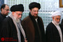 حضور رهبر انقلاب در مرقد مطهر امام راحل و گلزار شهدای بهشت زهرا