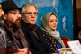نیکی کریمی بازیگر در نشست خبری فیلم سینمایی چهارشنبه 19 اردیبهشت
