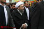 آیت الله آملی لاریجانی در جمع راهپیمایان 22 بهمن
