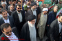 آیت الله علم الهدی امام جمعه مشهد در جمع راهپیمایان 22 بهمن