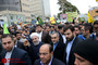 رییس جمهوری در جمع راهپیمایان 22 بهمن